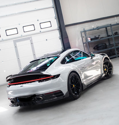 Spoiler Rear Window compatible with Porsche 911 with Body 992 CarbonFiber (Dry Carbon)