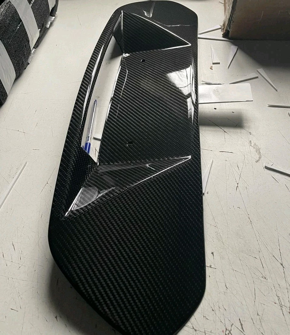 US License Plate compatible with Mercedes Benz AMG GT 2016-2024 Coupe CarbonFiber (Dry Сarbon)
