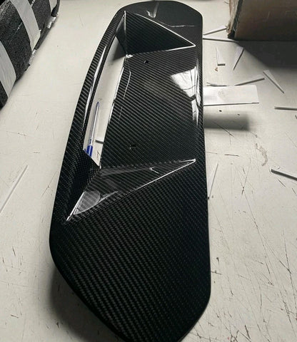 US License Plate compatible with Mercedes Benz AMG GT 2016-2024 Coupe CarbonFiber (Dry Сarbon)