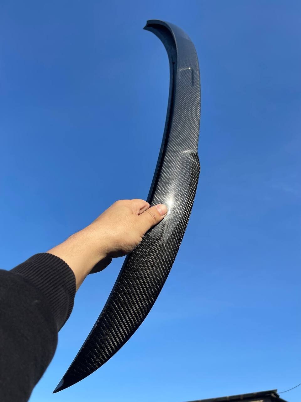 Carbon Fiber Trunk Lid Spoiler compatible with Porsche 911 for Body 992 (Dry carbon)