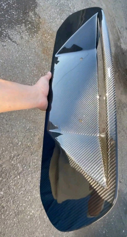 US License Plate compatible with Mercedes Benz AMG GT 2016-2024 Coupe CarbonFiber (Dry Сarbon)