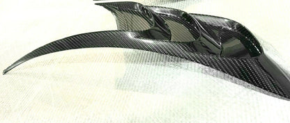 Decorative Fender Vents Louvers (Pair) compatible with Porsche 911 with Body 992 Carbon Fiber