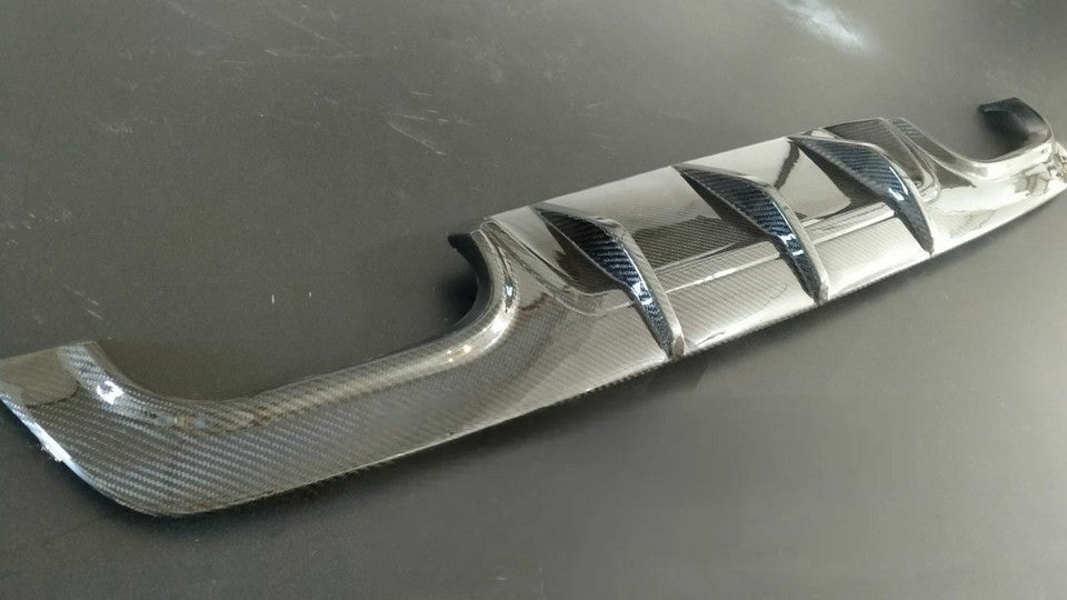 Diffuser Carbon Fiber compatible with Mercedes Benz S63 AMG/S65 AMG 2010-2013 compatible W221 Body (Facelift only)