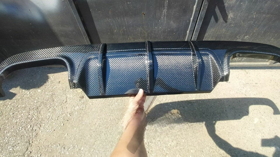 Diffuser Carbon Fiber compatible with Mercedes Benz S63 AMG/S65 AMG 2010-2013 compatible W221 Body (Facelift only)